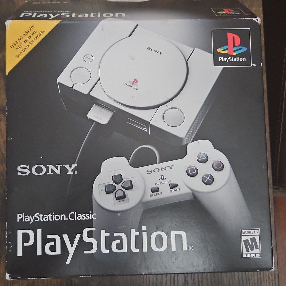 Sony Playstation Mini in Gray with Accessories